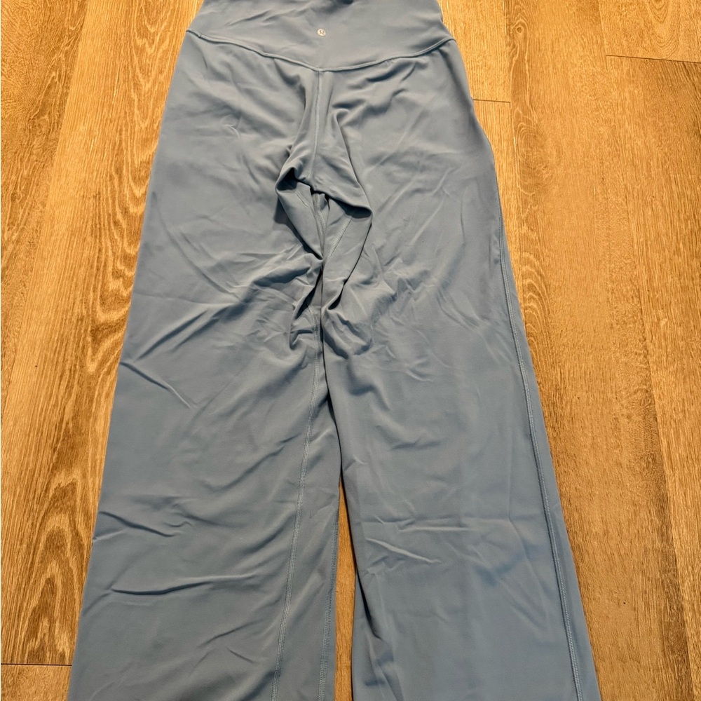 ($128 value) lululemon Align™ High-Rise Wide-Leg Pant 31" Utility blue size 8 - Picture 4 of 6